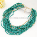 Hot sale ethnic mix match elegant beaded necklace